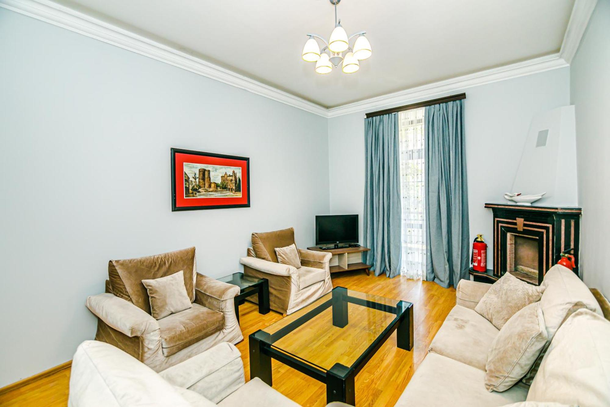Azneft Royal Suite Apartment Sea View Baku Ngoại thất bức ảnh